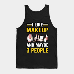 3 People Makeup Tank Top